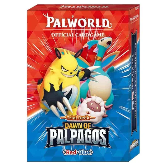 Palworld OCG: Dawn of Palpagos Trial Deck- Red & Blue