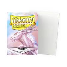Dragon Shield Sleeves: Standard- Matte Blue White