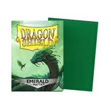 Dragon Shield Sleeves: Standard- Matte Emerald
