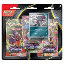 Pokemon Phantasmal Flames 3 Booster Blister