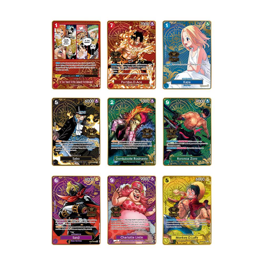 ONE PIECE CARD GAME Japanese 2nd Anniversary Set