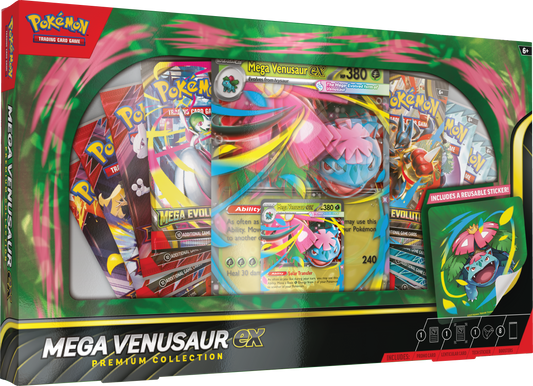 Mega Venusaur ex Premium Collection (PREVENTA)
