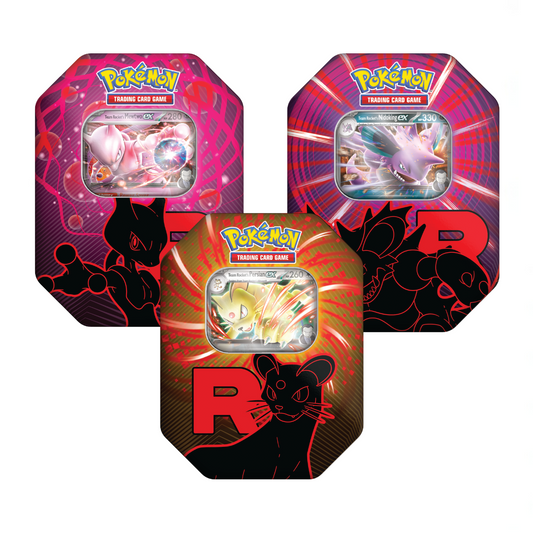 Team Rocket Tin Trio (Español)